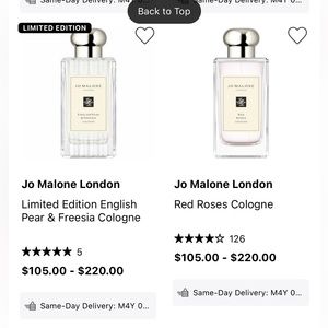 Jo Malone English Pear & Freesia Perfume